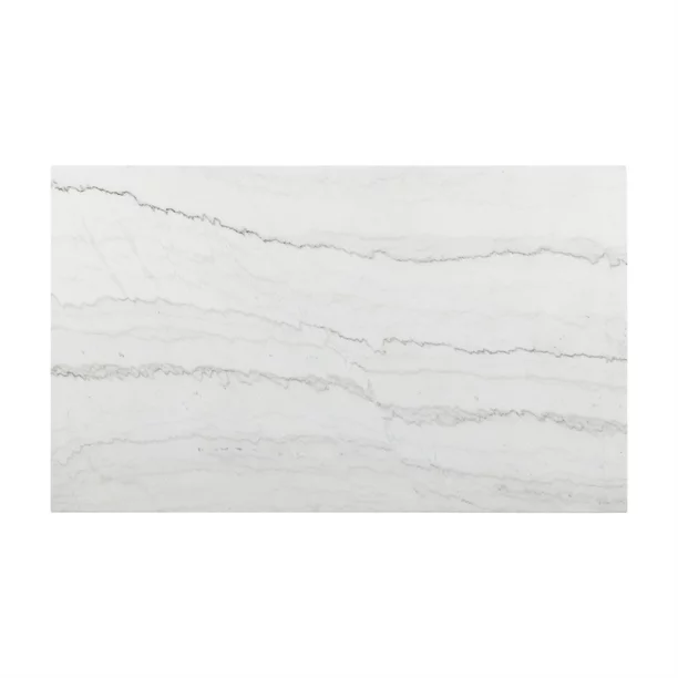 Picket House Furnishings Willow White Marble Standard Height Dining Table