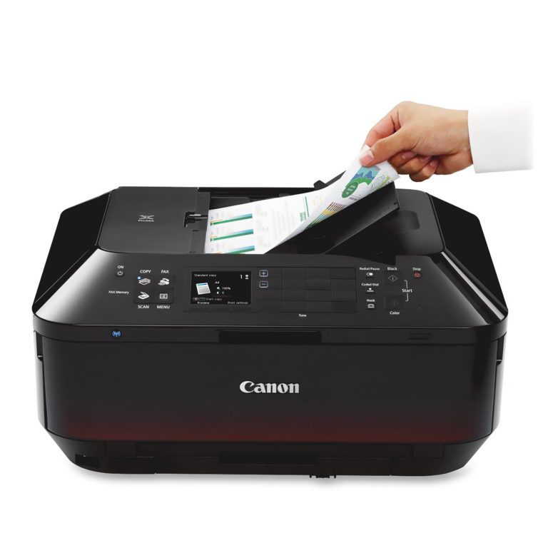 Canon PIXMA MX922 Wireless All-In-One Office Inkjet Printer, Copy/Fax/Print/Scan