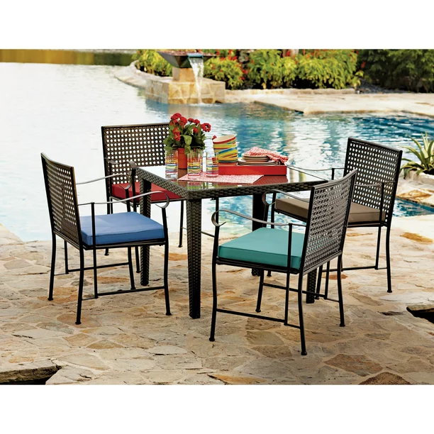 Brylanehome 400 Lbs. Weight Capacity Folding Chair With Cushion, Geranium