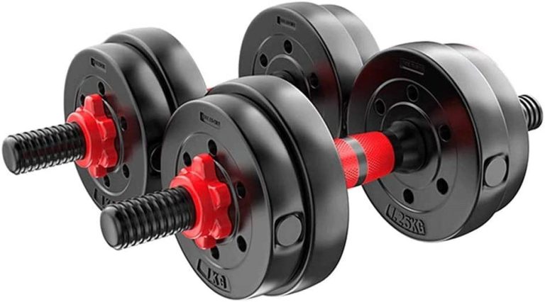 ZJHYXYH Dumbbell Men and Women Dumbbell Weight Lifting Dumbbell Home Fitness Equipment A Pair of Dumbbell Sports Equipment Barbell (Size : 10KG)