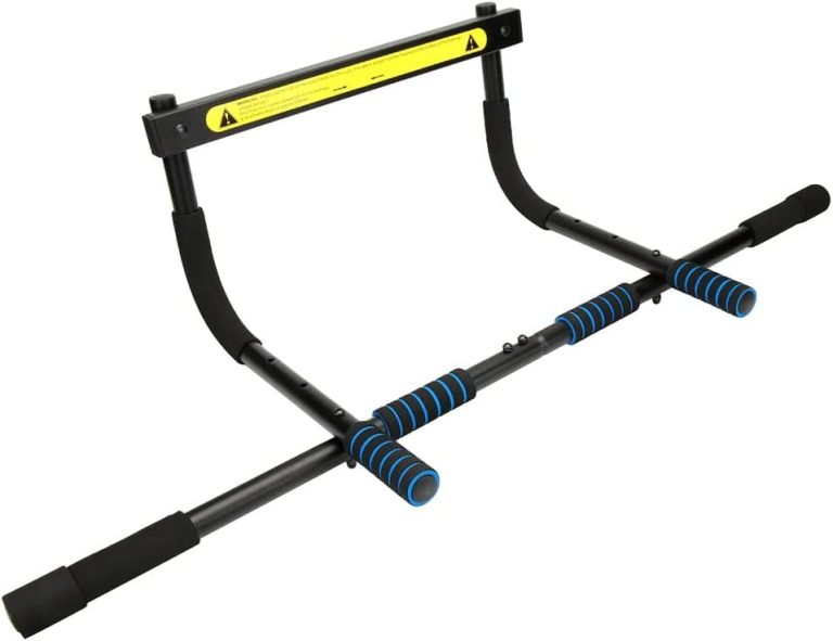YFDM 85CM Adjustable Door Frame Pull Up Bar 100KG Without Screws Robust with Foam for Workout Fitness Home Trainer Equipment