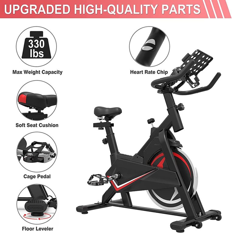 BETTER ANGEL XBT Indoor Cycle Cycling Exercise Bike – Magnetic Bike, Stationary Exercise Bike, Fitness Upright Workout Bike, Magnetic Upright Bicycle, X…