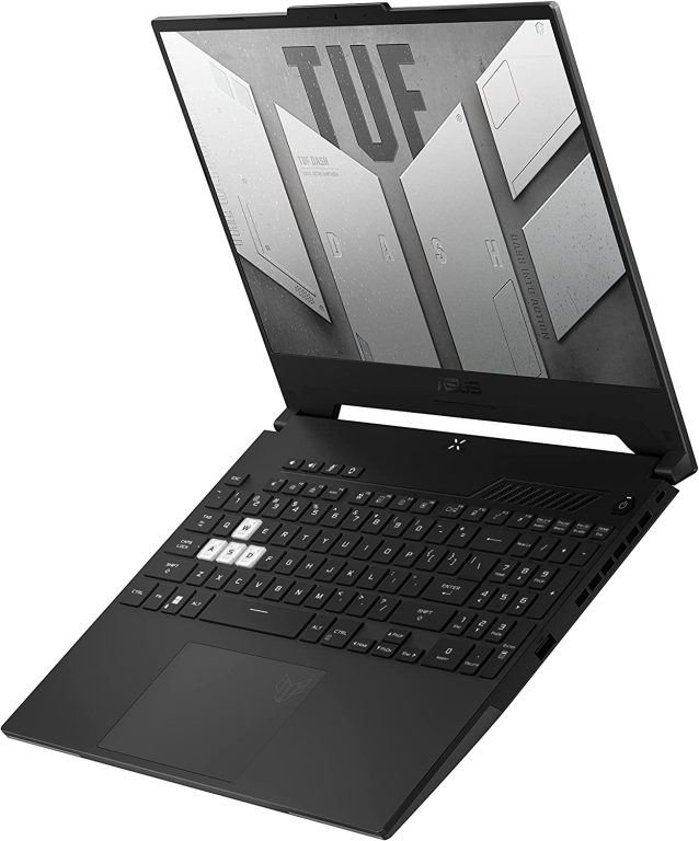ASUS TUF Dash 15 (2022) Gaming Laptop, 15.6â€ 144Hz FHD Display, Intel Core i7-12650H, GeForce RTX 3050 Ti, 16GB DDR5, 512GB SSD, Thunderbolt 4, Windows 11 Home, Off Black, FX517ZE-ES73