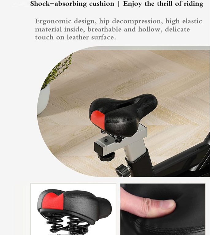 BETTER ANGEL XBT Indoor Cycle Cycling Exercise Bike – Stationary Exercise Bike, Fitness Upright Workout Bike, X Bike Ultra-Quiet, Magnetic Bike, Magnetic…
