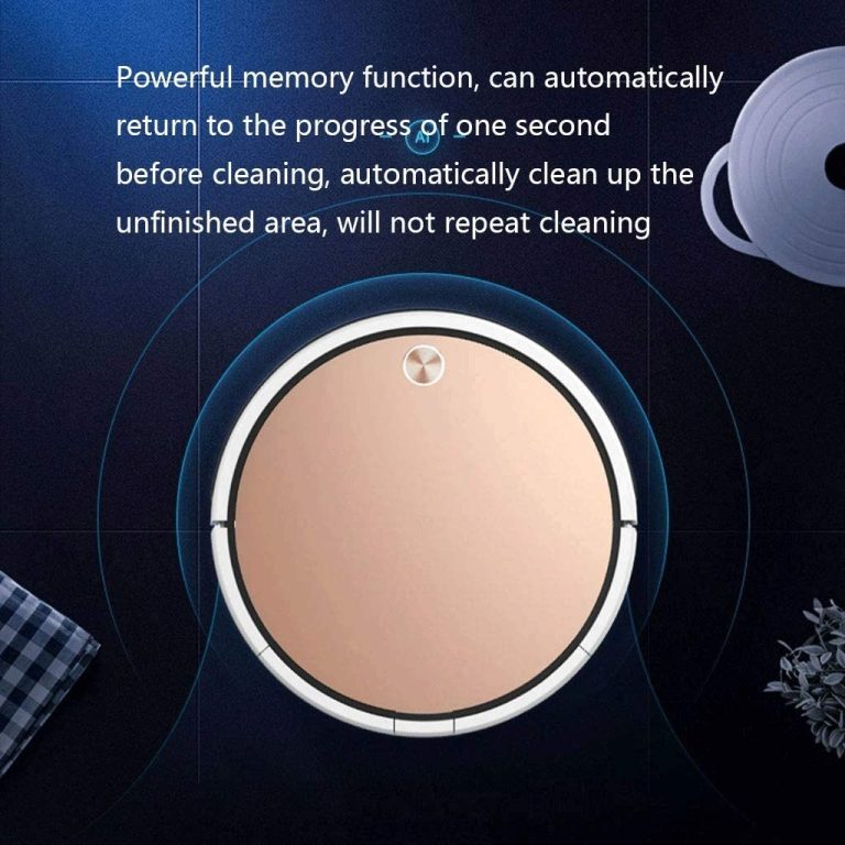 LHLLHL Robot Vacuum Cleaner, Super-Thin, Quiet, Self-Charging Robotic Vacuum Clean