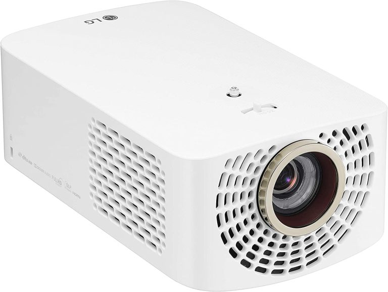 LG HF60LA LED Full HD Cinebeam Projector with Smart TV and Bluetooth Sound Out (White)