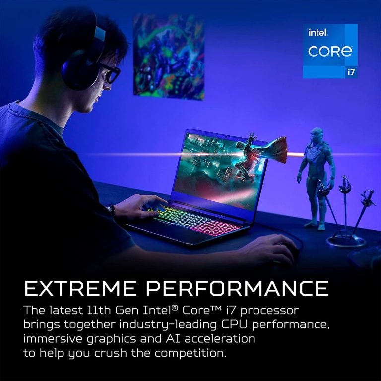 Acer Predator Helios 300 PH315-54-760S Gaming Laptop | Intel i7-11800H | NVIDIA GeForce RTX 3060 GPU | 15.6″ FHD 144Hz 3ms IPS Display | 16GB DDR4 | 512GB SSD | Killer WiFi 6 | RGB Keyboard