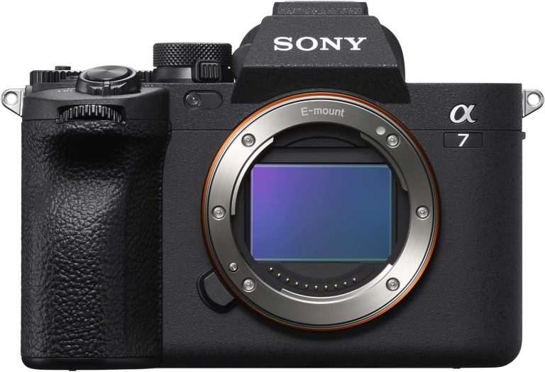 Sony Alpha 7 IV Full-frame Mirrorless Interchangeable Lens Camera,Body Only , Black