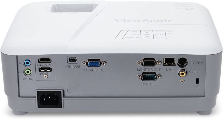 ViewSonic PG703W 4000 Lumens WXGA HDMI Networkable Projector for Home and Office