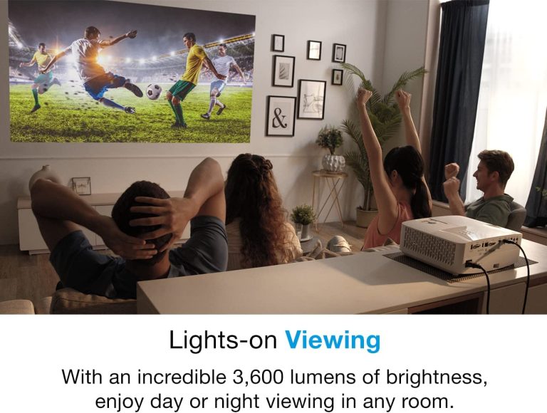 Optoma UHD55 4K Ultra HD DLP Home Theater and Gaming Projector, Built-In Speaker