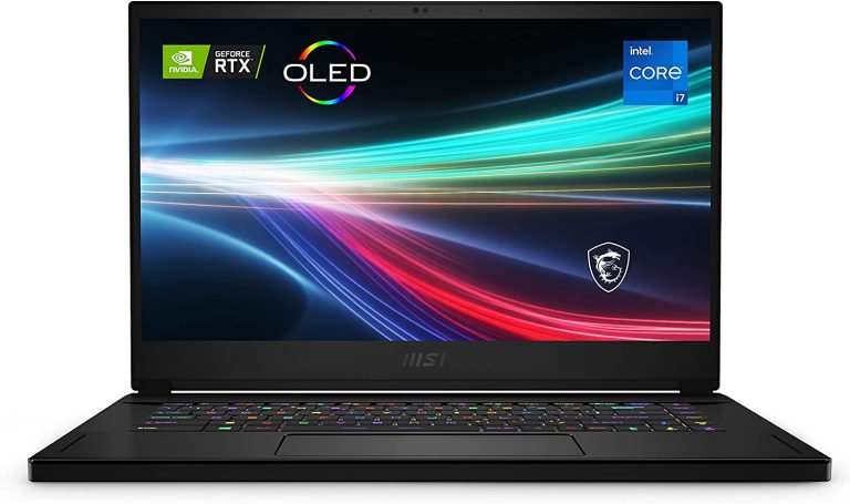 MSI Creator 15 Professional Laptop: 15.6″ UHD OLED 4K DCI-P3 100% Display, Intel Core i7-11800H, NVIDIA GeForce RTX 3080, 16GB RAM, 1TB NVME SSD, Thunderbolt 4, Win10 PRO, Black (A11UH-492)