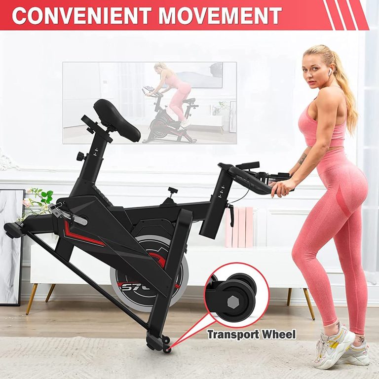 BETTER ANGEL XBT Indoor Cycle Cycling Exercise Bike – Magnetic Bike, Stationary Exercise Bike, Fitness Upright Workout Bike, Magnetic Upright Bicycle, X…