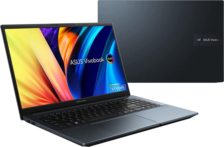 ASUS Vivobook Pro 15 OLED Laptop, 15.6†2.8K OLED Display, AMD Ryzen 7 6800H Mobile CPU, NVIDIA GeForce RTX 3050 Ti GPU, 16GB RAM, 1TB SSD, Windows 11 Home, Quiet Blue, M6500RE-EB74 Visit the ASUS Store
