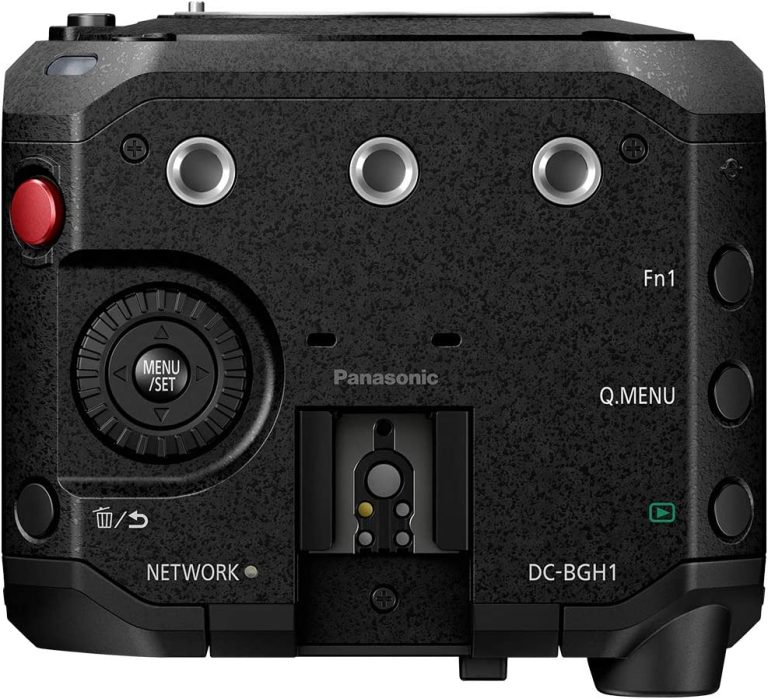 Panasonic LUMIX BGH1 Cinema 4K Box Camera, Micro Four Thirds with Livestreaming (DC-BGH1), Black