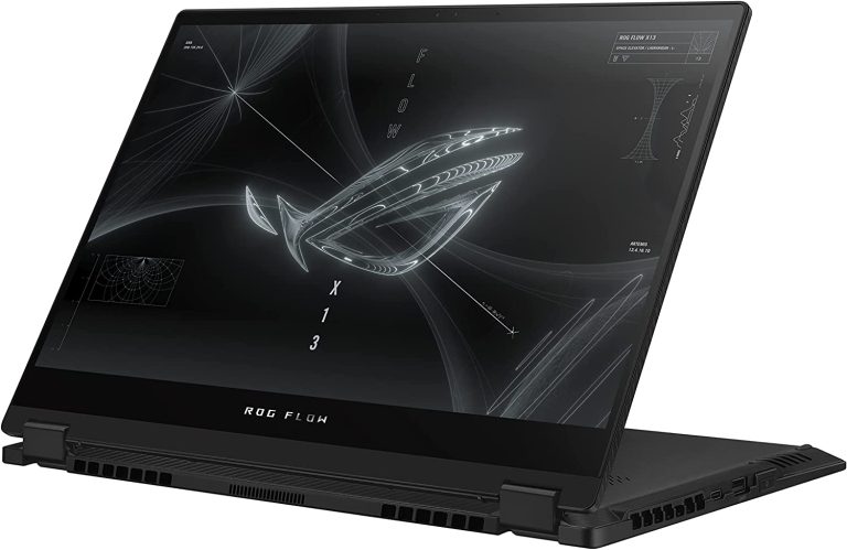 ASUS ROG Flow X13 Ultra Slim 2-in-1 Gaming Laptop, 13.4â€ 120Hz FHD+ Display, GeForce GTX 1650, AMD Ryzen 9 5900HS, 16GB LPDDR4X, 1TB PCIe SSD, Wi-Fi 6, Windows 10 Home, GV301QH-DS96