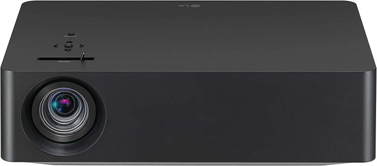 LG CineBeam UHD 4K Projector HU70LAB – DLP Home Theater Smart Projector, Black