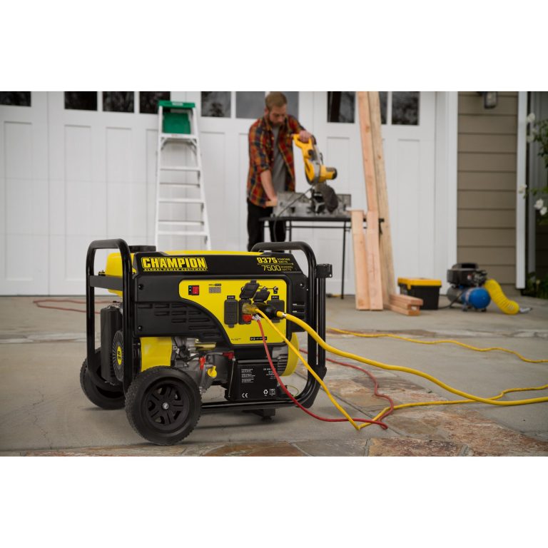 Champion Power Equipment 9375/7500 Watts Portable Generator with Electric Start