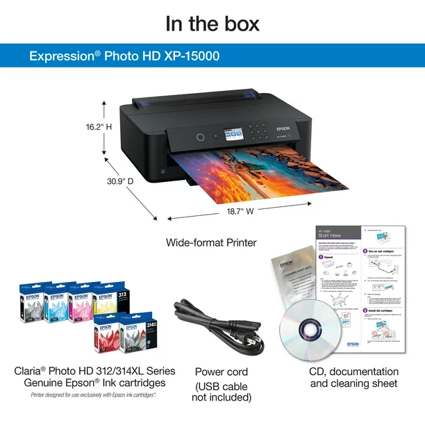 Epson Expression Photo HD XP-15000 Wide-format Printer
