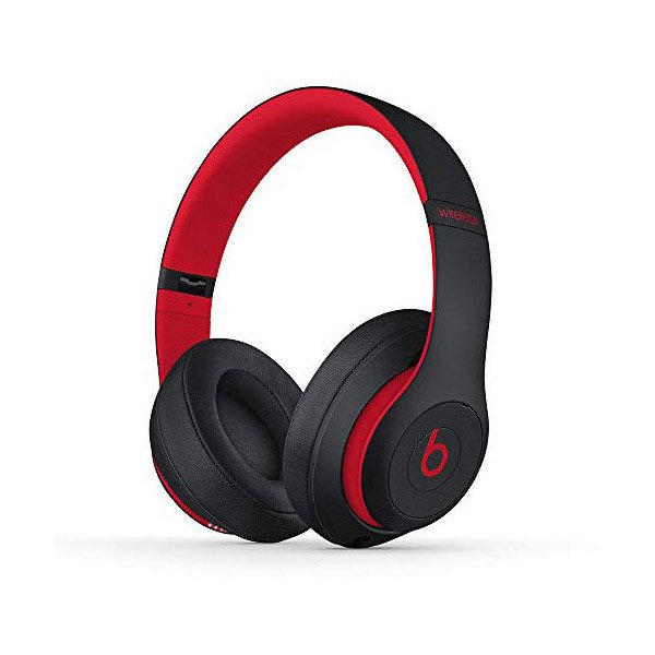 Beats Studio3 Wireless Over-Ear Headphones – The Beats Decade Collection – Defiant Black-Red (Latest Model)