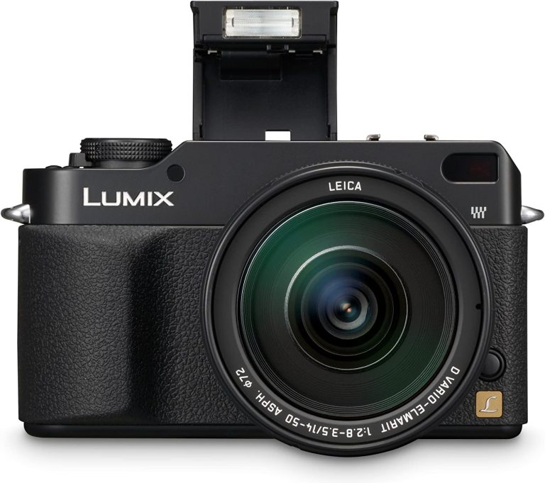 Panasonic DMC-L1 7.5MP Digital SLR Camera with Leica 14-50mm f2.8-3.5 Mega O.I.S. Lens
