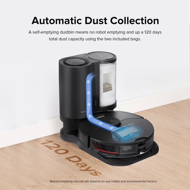 (refurbished) Roborock® S7MaxV Plus Robot Vacuum and Sonic Mop with Auto-Empty Dock, Reactive AI 2.0, and Voice Control