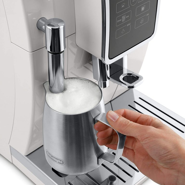 Deâ€™Longhi EC9155M La Specialista Arte, Espresso Machine with Grinder, Bean to Cup Coffee & Cappuccino Maker with Professional Steamer, My Latte Art Milk Frother,Barista SS Kit Included, 1450W, Metal