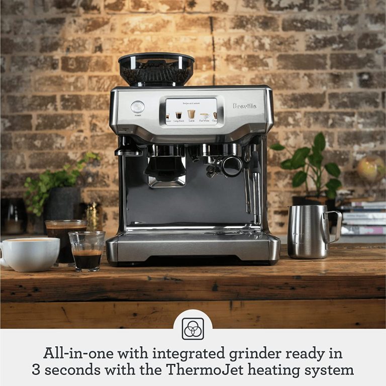 Breville Barista Touch Espresso Machine 67 oz, Black Truffle