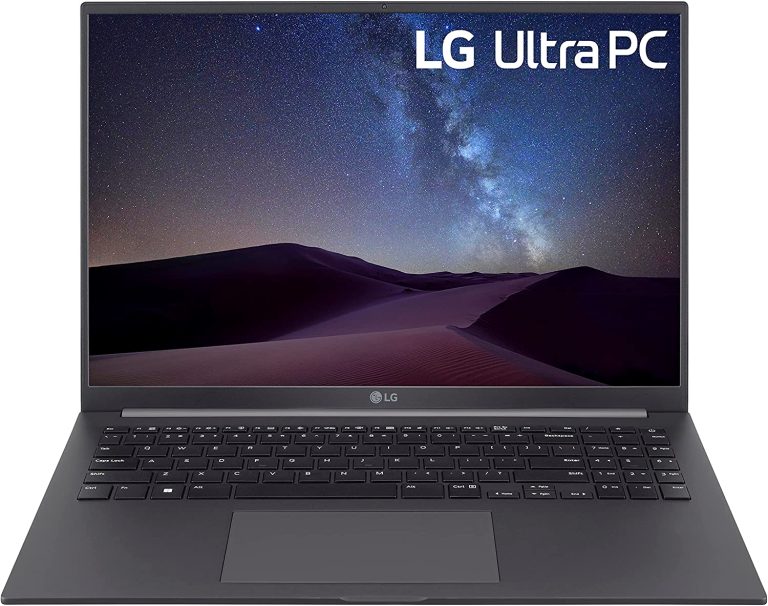 LG UltraPC 16U70Q Thin and Lightweight Laptop, 16â€ (1920 x 1200) Anti-Glare IPS Display, Ryzen 7 Processor, 16GB Memory â€“ 512GB Solid State Drive, WiFi 6, Windows 11, Gray