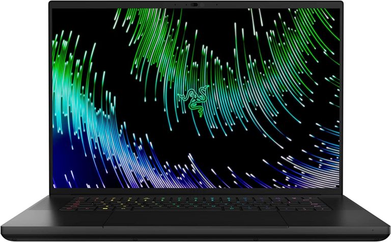 Razer Blade 16 Gaming -Laptop: NVIDIA GeForce RTX 4070 13th Gen Intel 24-Core i9 HX CPU – 16″ QHD+ 240Hz 16GB -RAM – 1TB SSD CNC Aluminum Compact GaN -Charger – Windows 11 Chroma RGB