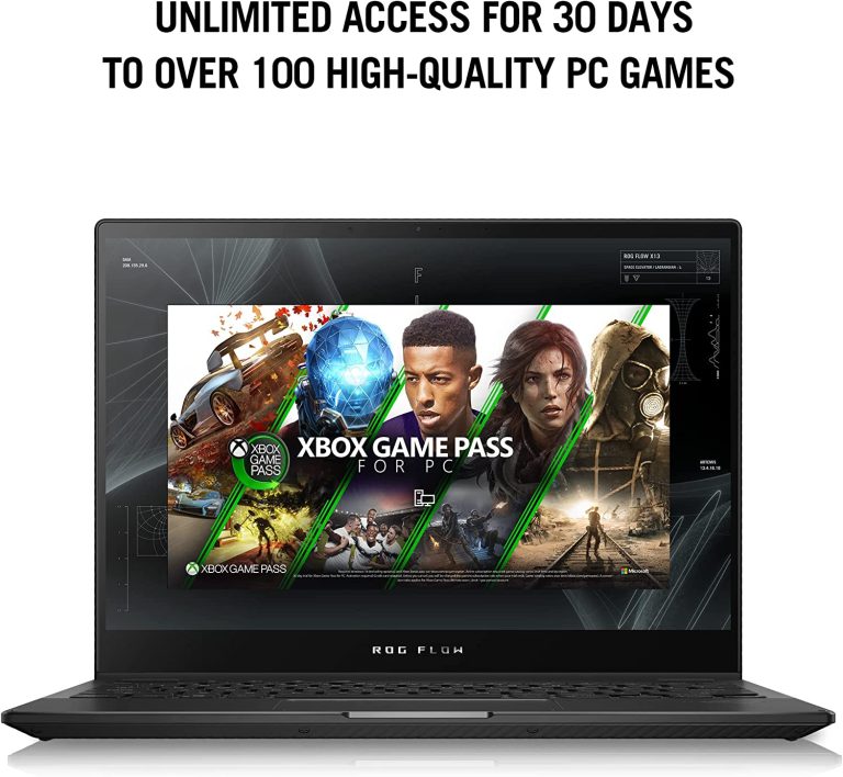 ASUS ROG Flow X13 Ultra Slim 2-in-1 Gaming Laptop, 13.4†120Hz FHD+ Display, GeForce GTX 1650, AMD Ryzen 9 5900HS, 16GB LPDDR4X, 1TB PCIe SSD, Wi-Fi 6, Windows 10 Home, GV301QH-DS96