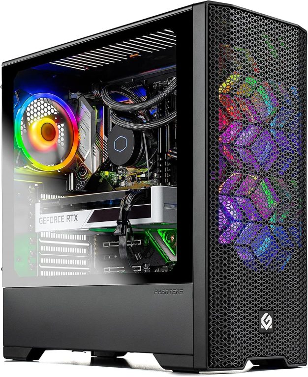 SkytechBlaze 3.0 Gaming PC Desktop â€“ INTEL Core i7 11700F 2.5 GHz, RTX 3060 Ti, 1TB NVME SSD, 16G DDR4 3200, 600W GOLD PSU, AC Wi-Fi, Windows 10 Home 64-bit