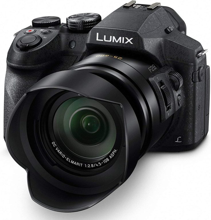 Panasonic LUMIX FZ300 Long Zoom Digital Camera Features 12.1 Megapixel, 1/2.3-Inch Sensor, 4K Video, WiFi, Splash & Dustproof Camera Body, LEICA DC 24X F2.8 Zoom Lens â€“ DMC-FZ300K â€“ (Black) USA