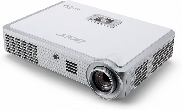 Acer K335 WXGA DLP LED Projector, 1000 Lumens, White