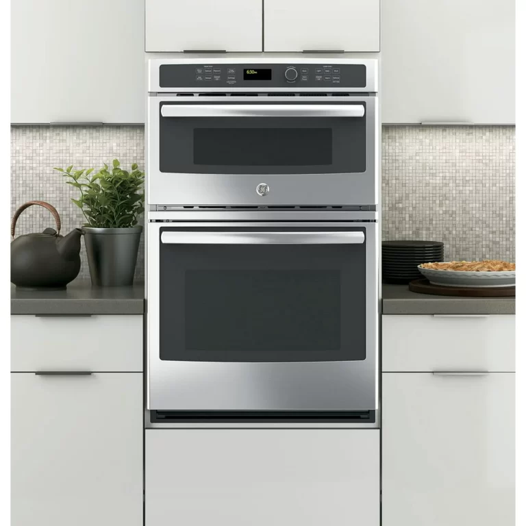 GE JK3800SHSS 27 Built-In Combination Microwave/Oven with Self-Clean (Oven) 4.3 cu. ft. Oven Capacity 1.7 cu. ft. Microwave Capacity Sensor Cooking (Microwave) and Glass Touch Controls in Stainle