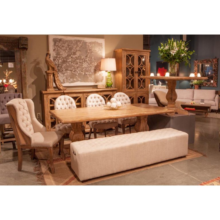 42 in. Cabinet with Carved Lattice Work Doors in Light Brown