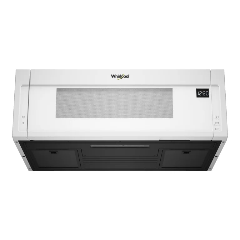 Whirlpool WML55011HW – Microwave oven – over-range – 1.1 cu. ft – 1000 W – white with built-in exhaust system