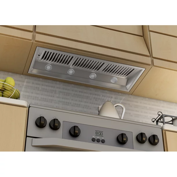 ZLINE 46 in. 1200 CFM Range Hood Insert in Stainless Steel (698-46)