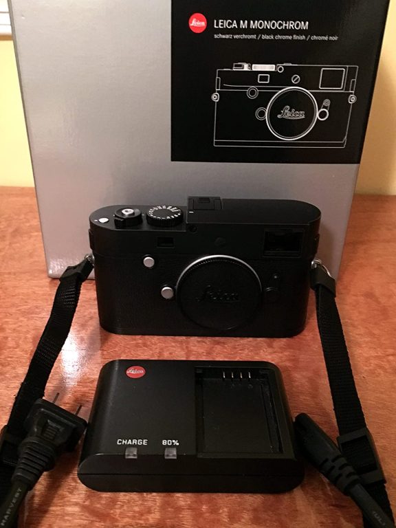 Leica M Monochrom (Typ 246) Digital Rangefinder Camera Body, 24MP, Black& White Image Sensor, Black