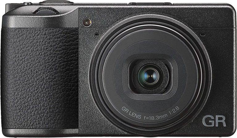 Ricoh GR III Digital Compact Camera, 24mp, 28mm F 2.8 Lens with Touch Screen LCD
