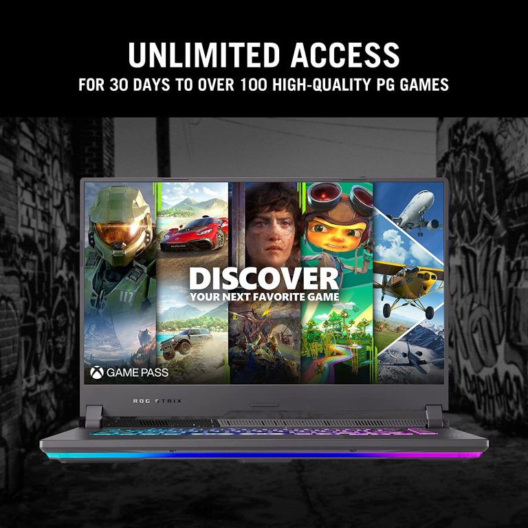 ASUS ROG Strix G15 (2022) Gaming Laptop, 15.6″ 300Hz IPS FHD Display, NVIDIA GeForce RTX 3050, AMD Ryzen 7 6800H, 16GB DDR5, 1TB SSD, RGB Keyboard, Windows 11 Home, G513RC-IS74,Gray
