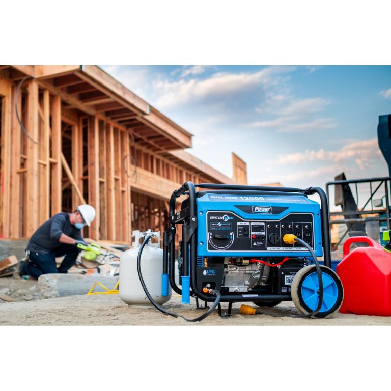 Pulsar 12,000W Dual Fuel Portable Generator with Electric Start â€“ CARB Compliant