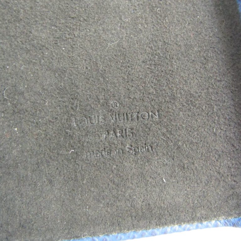 Authenticated Used Louis Vuitton Taiga Monogram Eclipse Phone Bumper Cobalt PHONE / Bumper 11 M30601