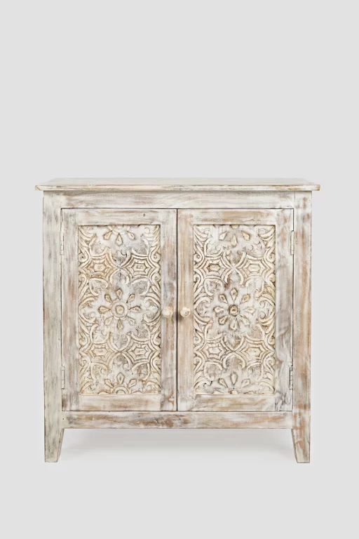 Global Archive Hand Carved Accent Chest