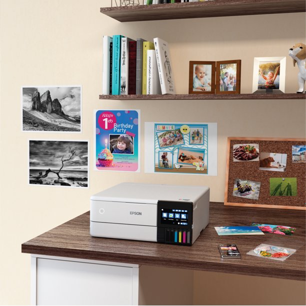 EcoTank® Photo ET-8500 Wireless Color All-in-One Supertank Printer