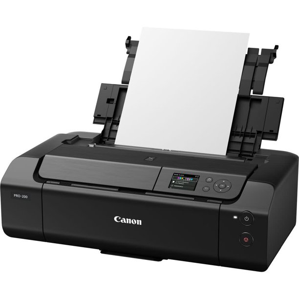 Canon PIXMA Pro 200 Wireless Professional Inkjet Photo Printer (1.5 min/Page – Photo) (13″ x 19″) (4800 x 2400) (USB) (Wireless)