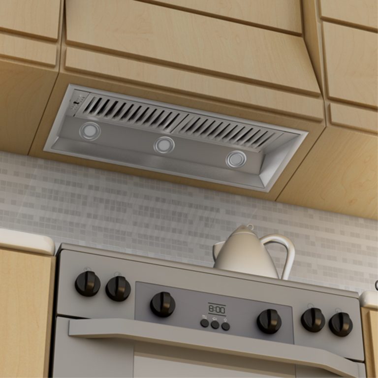 ZLINE 40 in. Remote Blower Range Hood Insert in Stainless Steel (698-RD-40)