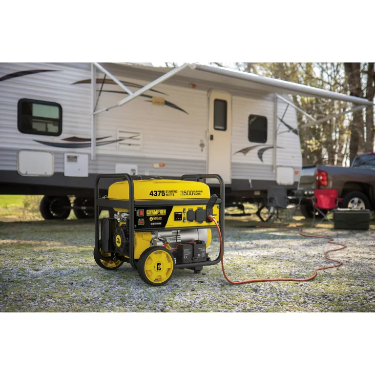 Champion Power Equipment 4375/3500 Watts RV Ready Portable Generator, Remote Start (CARB)