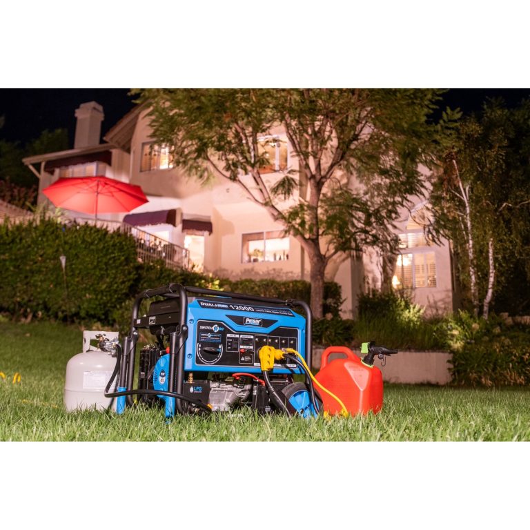 Pulsar 12,000W Dual Fuel Portable Generator with Electric Start â€“ CARB Compliant
