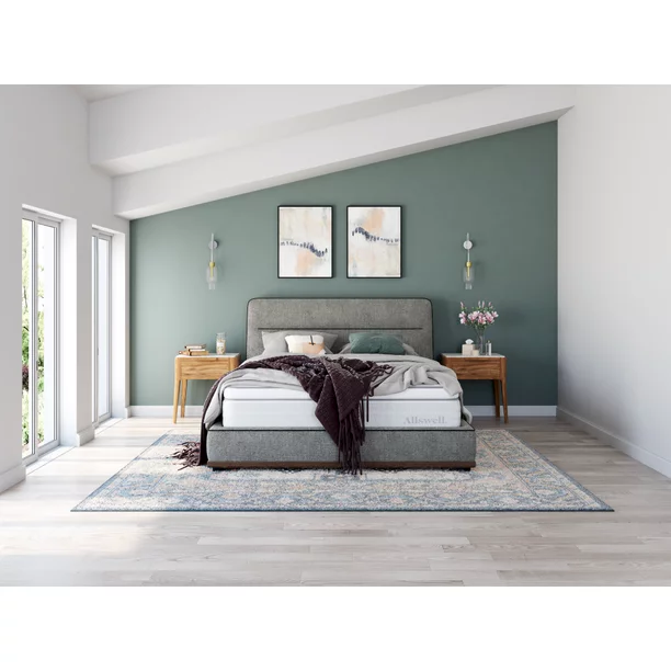 The Allswell Supreme 14″ Bed in a Box Hybrid Mattress, Queen