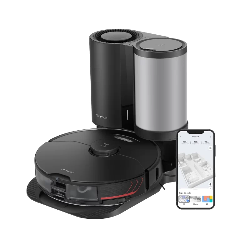 (refurbished) RoborockÂ® S7MaxV Plus Robot Vacuum and Sonic Mop with Auto-Empty Dock, Reactive AI 2.0, and Voice Control